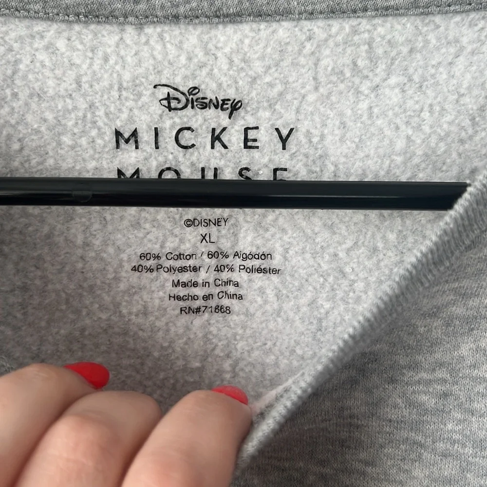 Disney Mickey Mouse Holiday Crewneck - Juniors XL - Picture 4 of 6